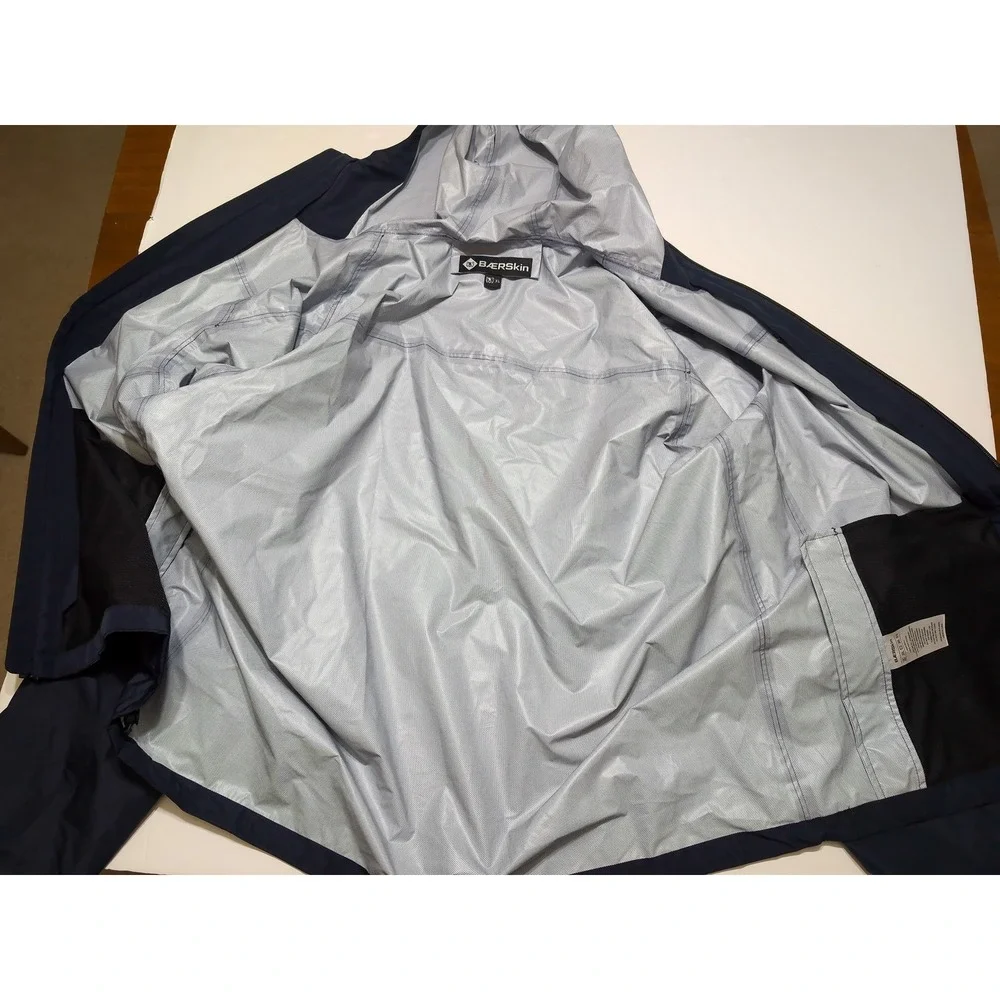 BAERSKIN Tactical Waterproof Rain Jacket 3496504 Dark Navy Blue Men's XL
